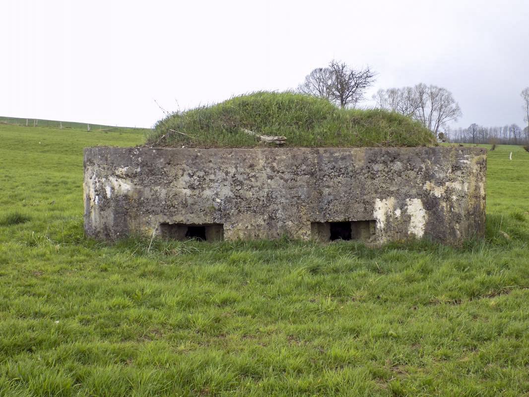 Ligne Maginot - 30 - L'EPINETTE SUD - (Blockhaus pour arme infanterie) - Face frontale - R Tucker