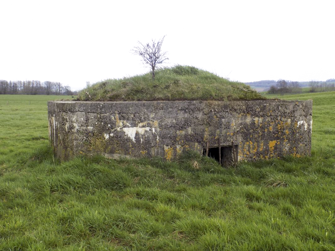 Ligne Maginot - 30 - L'EPINETTE SUD - (Blockhaus pour arme infanterie) - L'arrière - R Tucker