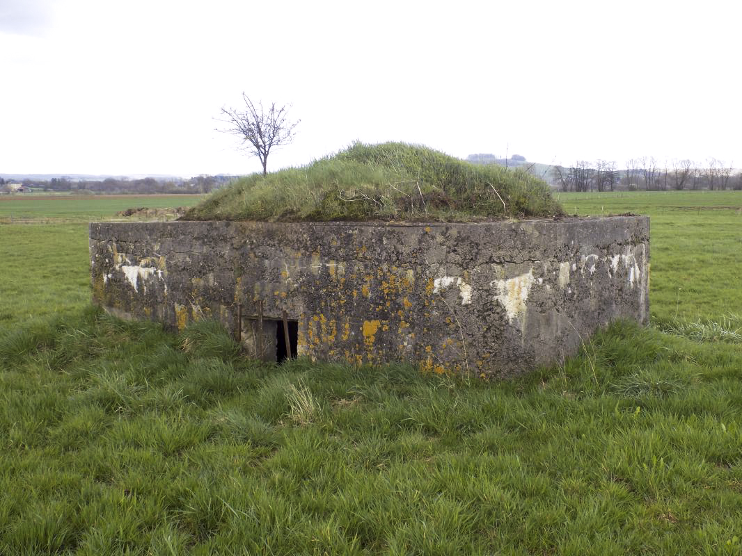 Ligne Maginot - 30 - L'EPINETTE SUD - (Blockhaus pour arme infanterie) - L'arrière et face droite - R Tucker