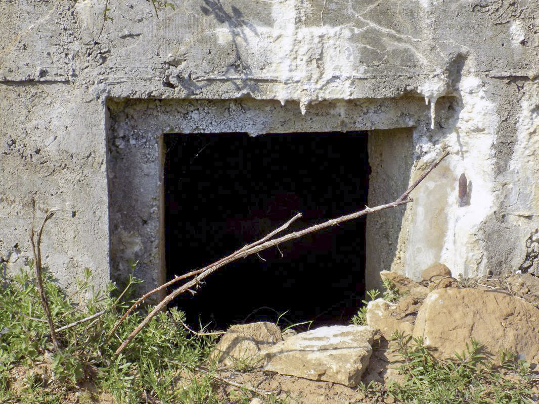 Ligne Maginot - 32A - RUISSEAU DU RIGEL - (Blockhaus pour arme infanterie) - L'entrée - R Tucker