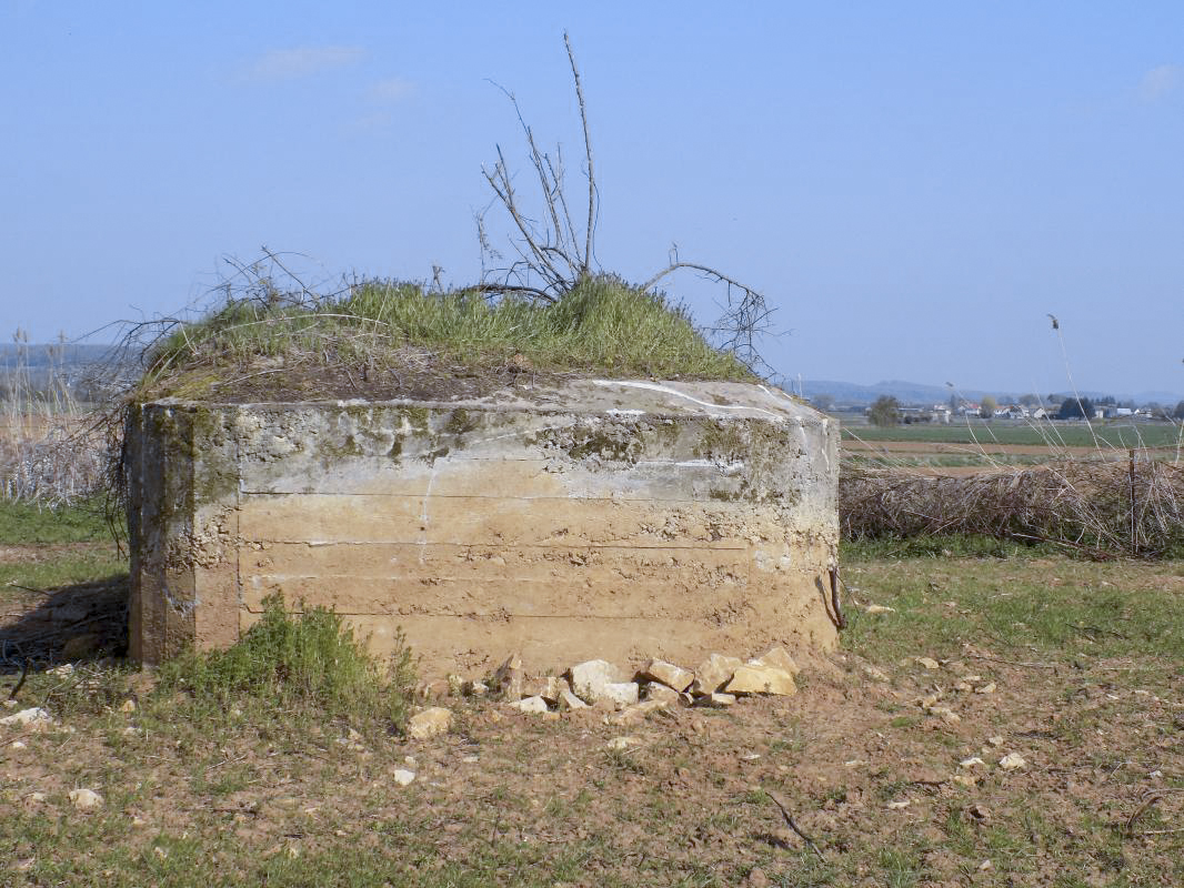 Ligne Maginot - 32A - RUISSEAU DU RIGEL - (Blockhaus pour arme infanterie) - Face gauche - R Tucker