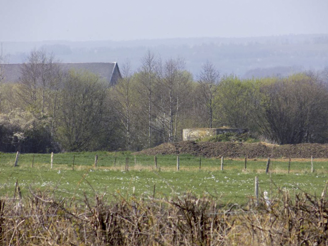Ligne Maginot - 32A - RUISSEAU DU RIGEL - (Blockhaus pour arme infanterie) - Vue vers le nord-ouest, 32B - R Tucker