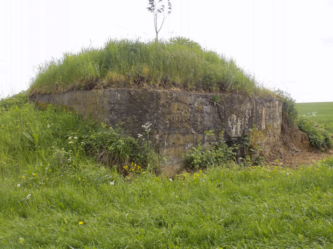 Ligne Maginot - 34A - LE BOCHET NORD - (Blockhaus pour arme infanterie) - Faces gauche et l'arrière - R Tucker