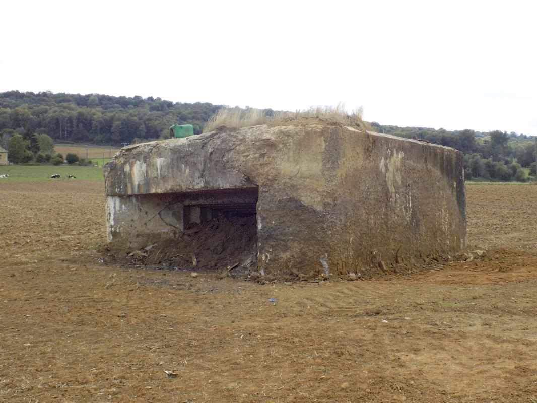 Ligne Maginot - LE BOCHET - (Blockhaus pour canon) -  Face frontale et face gauche - R Tucker