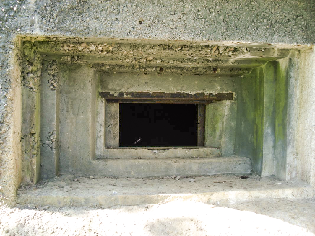 Ligne Maginot - A96 - TRATILLY - LES BAUCHES - (Blockhaus lourd type STG / STG-FCR - Simple) - Crénau pour canon AC - R Tucker