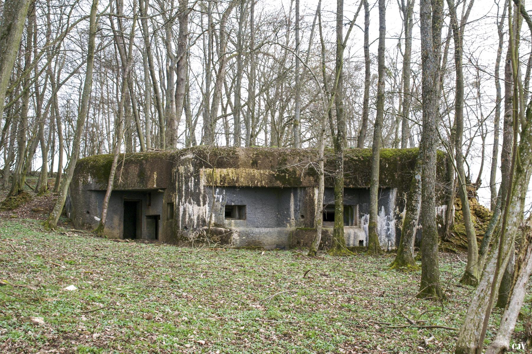 Ligne Maginot - A96 - TRATILLY - LES BAUCHES - (Blockhaus lourd type STG / STG-FCR - Simple) -  - Caspar Vermeulen
