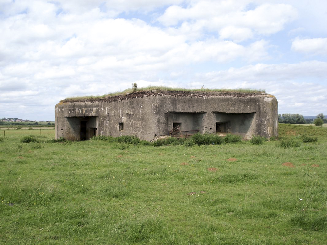 Ligne Maginot - A102 - LA MAHOTTE - (Blockhaus lourd type STG / STG-FCR - Double) - L'arrière / face est - R Tucker