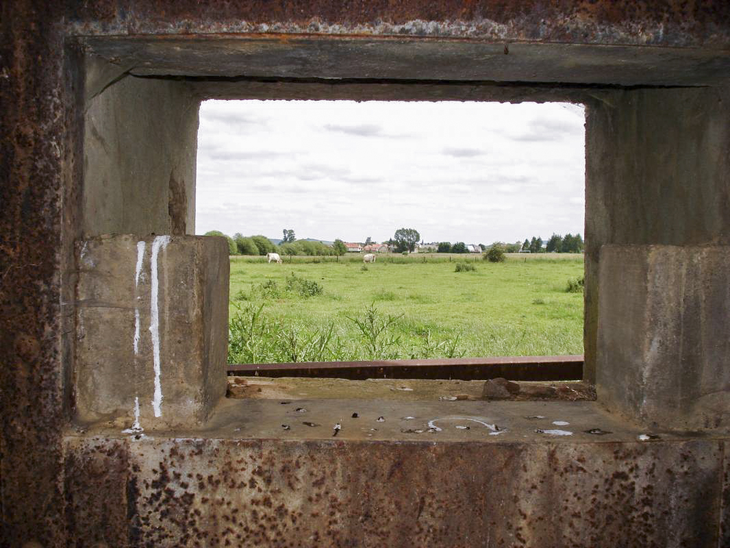 Ligne Maginot - A102 - LA MAHOTTE - (Blockhaus lourd type STG / STG-FCR - Double) - Vue sud-est vers Sailly - R Tucker