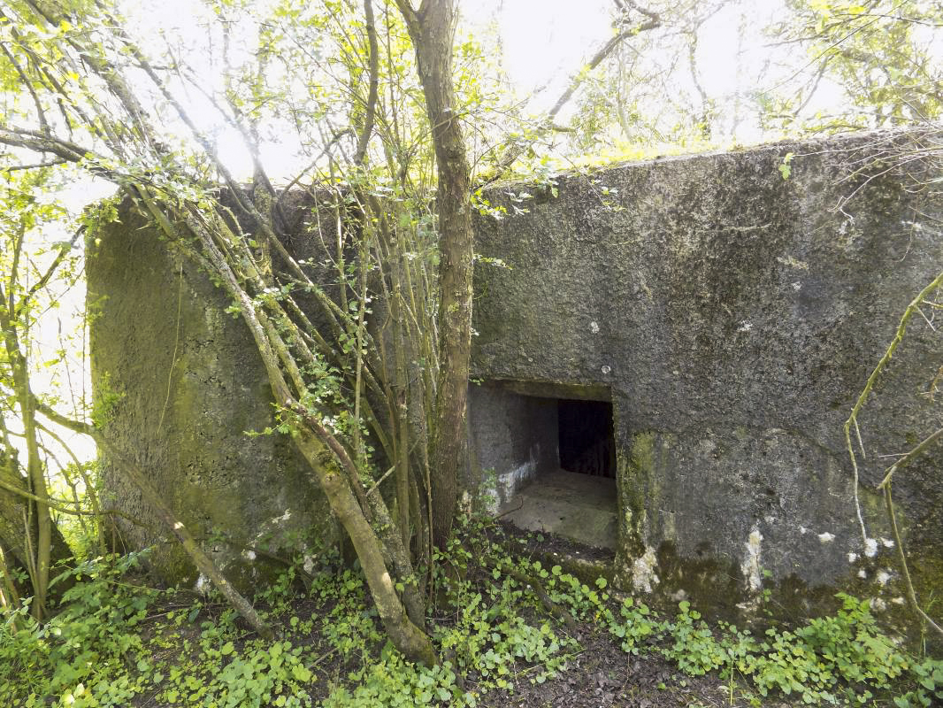 Ligne Maginot - LE MOULIN - (Blockhaus pour arme infanterie) - Face frontale - R Tucker