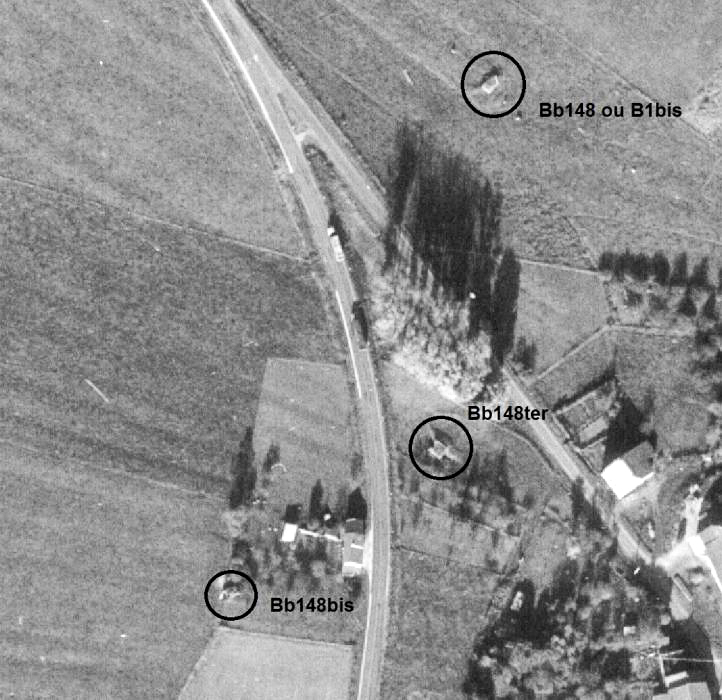 Ligne Maginot - MAIRY NORD-OUEST - (Blockhaus pour arme infanterie) -  - IGN - Géoportail 1972