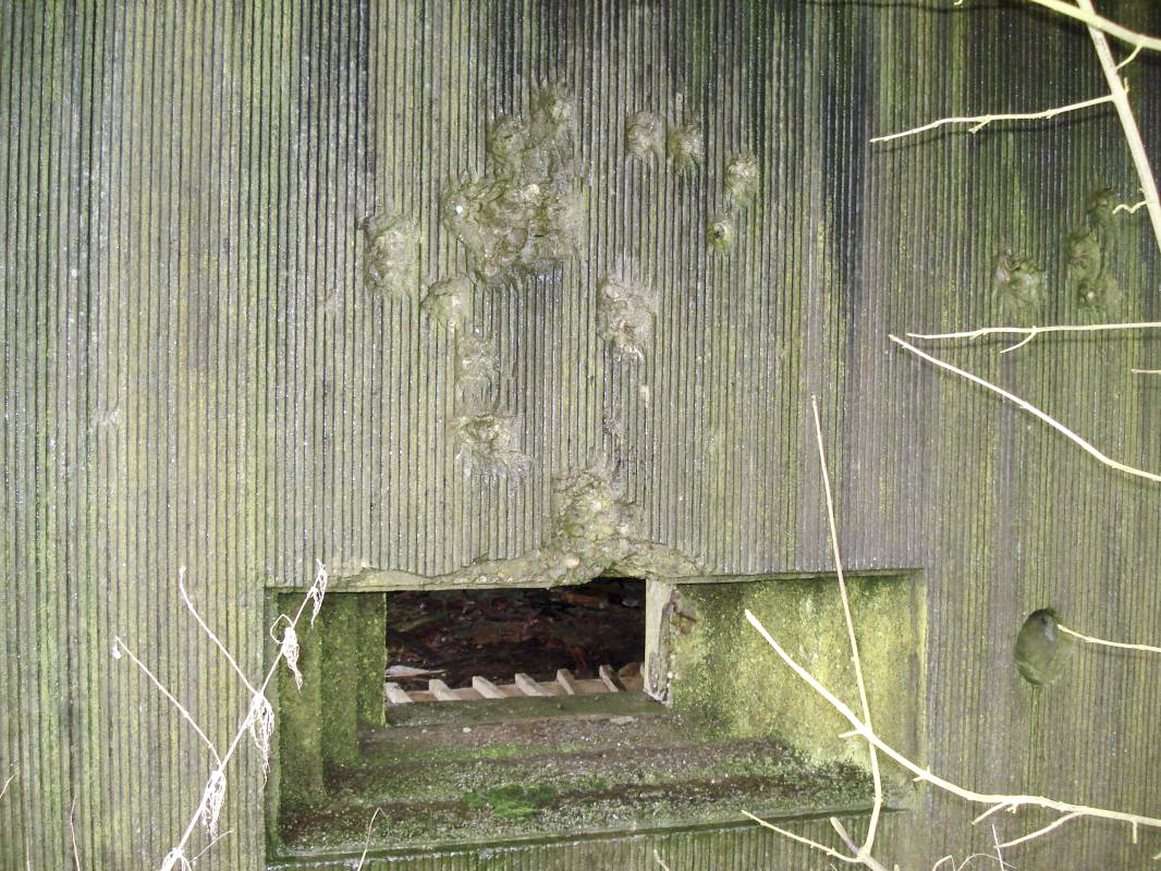 Ligne Maginot - MF21 - X - MOGUES - (Poste GRM - Maison Forte) - Créneau pour  canon anti-char - R Tucker