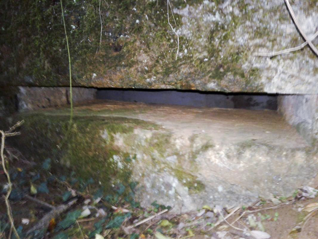 Ligne Maginot - O3 - CERNAY - (Observatoire d'infanterie) - Créneau de gauche destiné à l'observation (largeur extérieure 1m50). - Fabrice THOMASSIN