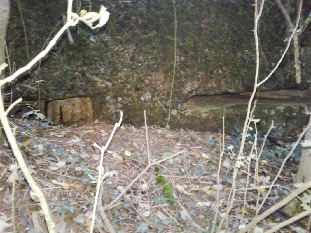 Ligne Maginot - O3 - CERNAY - (Observatoire d'infanterie) - Vue des deux créneaux. - Fabrice THOMASSIN