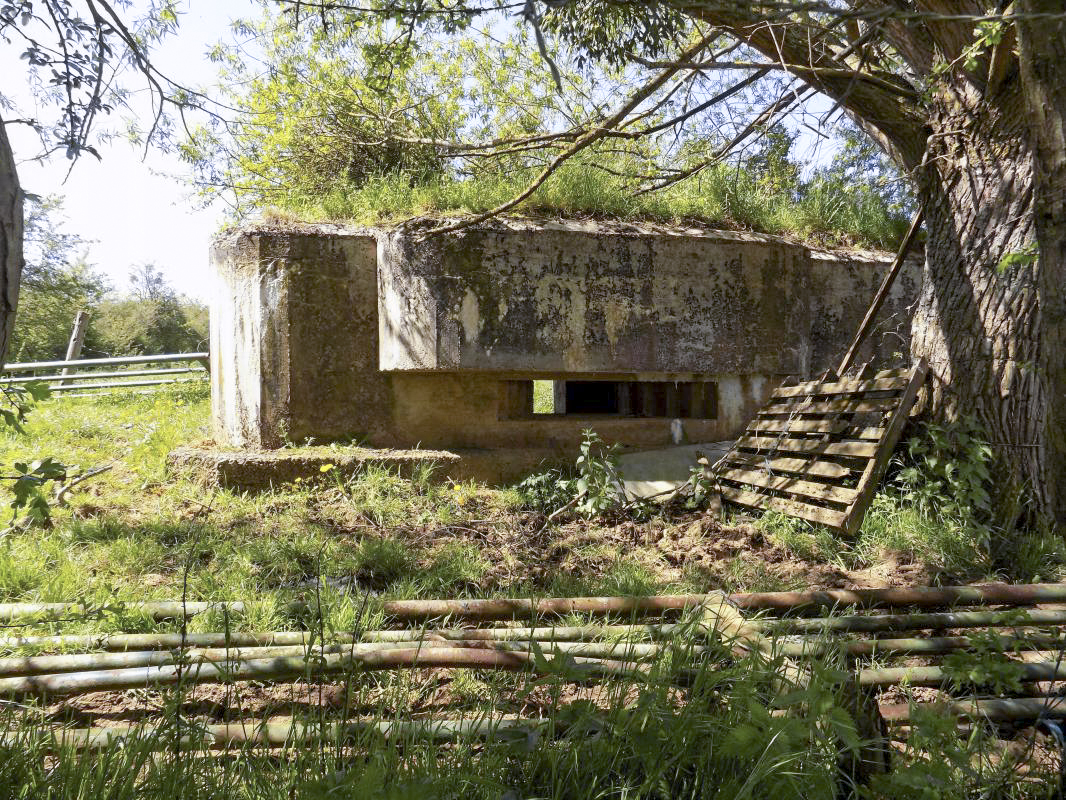 Ligne Maginot - P - FOND DE NOE NORD - (Blockhaus pour canon) - Face centrale - R Tucker