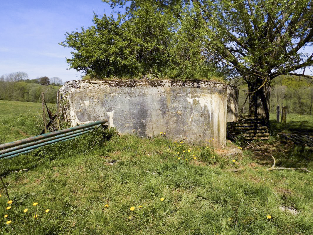 Ligne Maginot - P - FOND DE NOE NORD - (Blockhaus pour canon) - Face droite - R Tucker