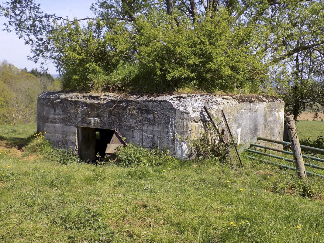 Ligne Maginot - P - FOND DE NOE NORD - (Blockhaus pour canon) - Faces l'arrière et droite - R Tucker