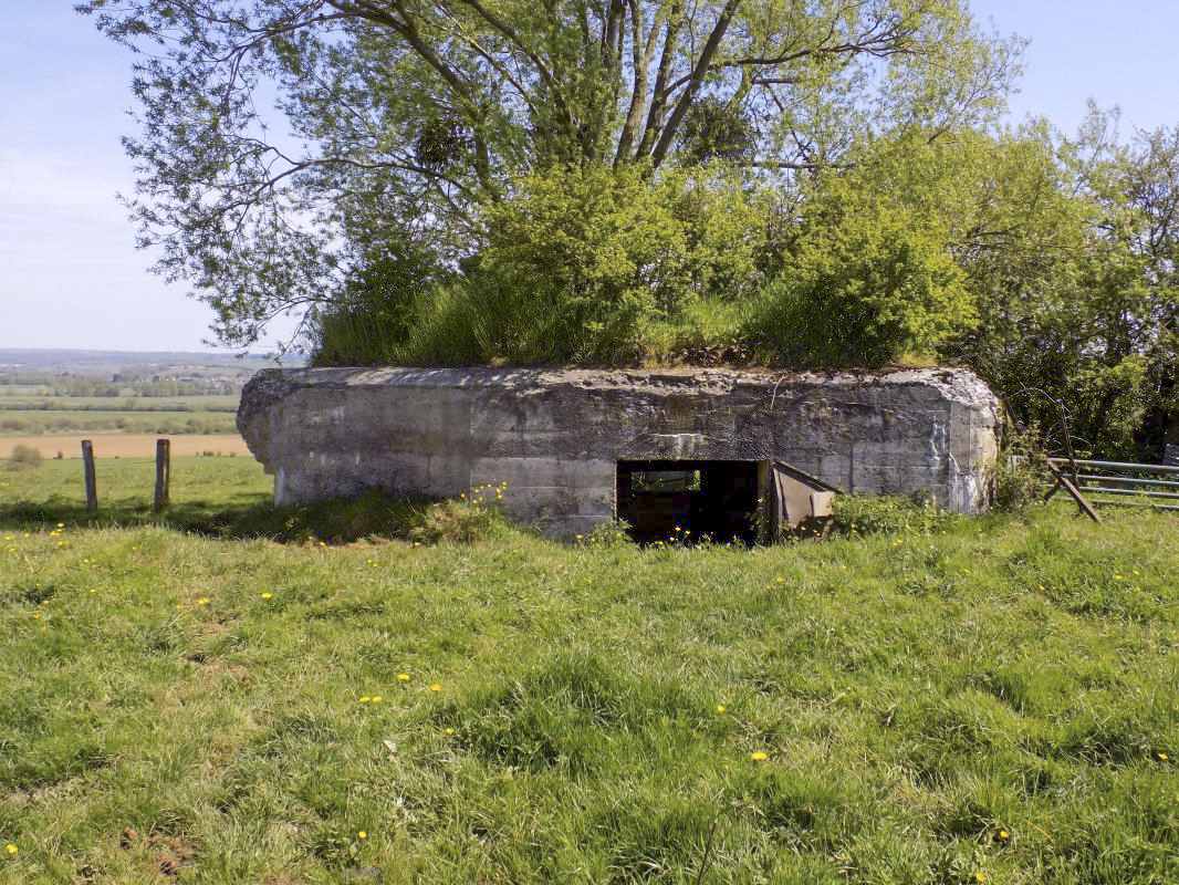Ligne Maginot - P - FOND DE NOE NORD - (Blockhaus pour canon) - L'arrière, entrée AC - R Tucker