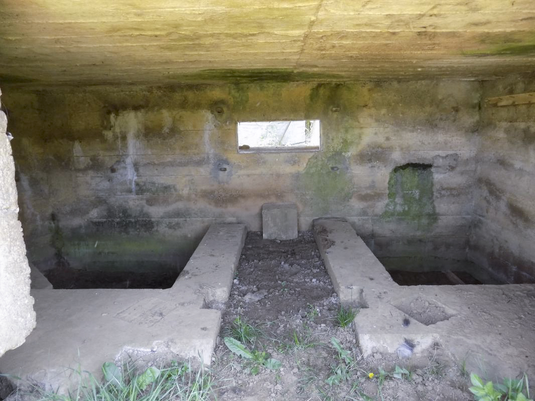 Ligne Maginot - P - FOND DE NOE NORD - (Blockhaus pour canon) - Créneau AC centrale - R Tucker