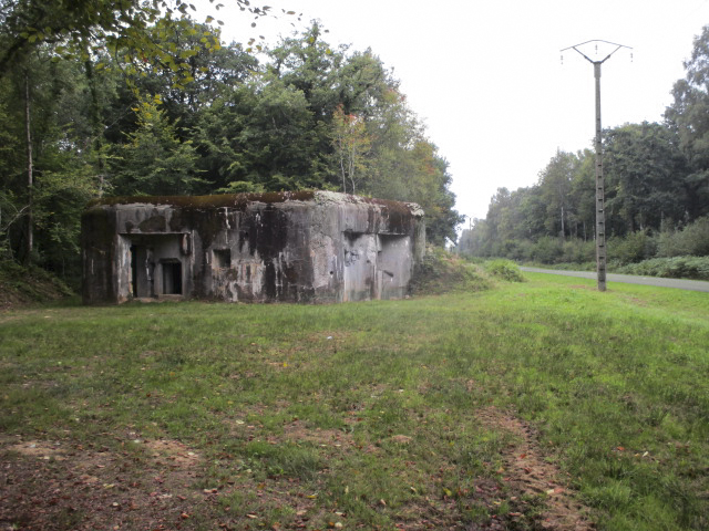 Ligne Maginot - A36 - FORT JEAN DIOT - (Blockhaus pour canon) - Blockhaus situé dans son environnement. - Randonneur62