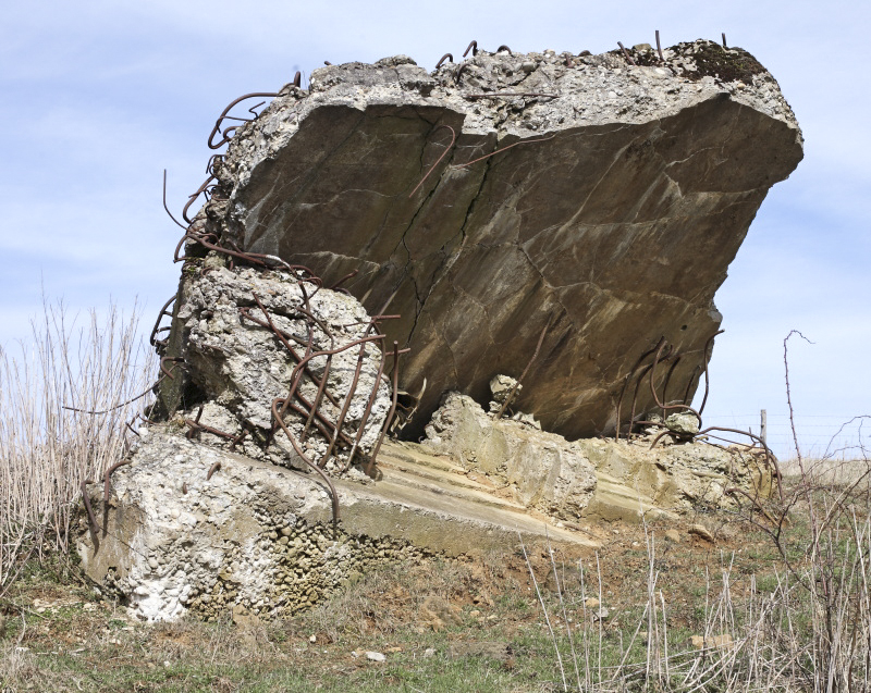 Ligne Maginot - 65BIS - LA CHAVEE OUEST - (Blockhaus pour canon) -  - www.arnaultjl-photo.com