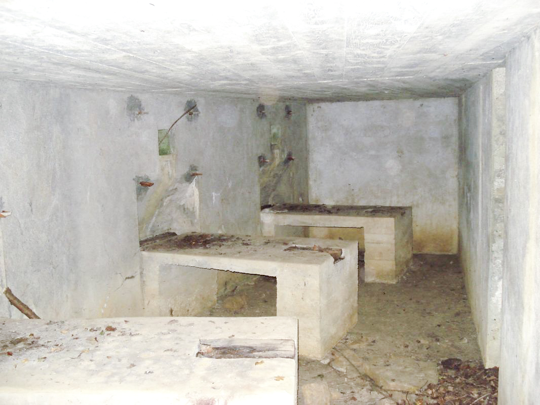 Ligne Maginot - 76 - LE MAMELON OUEST - (Blockhaus pour arme infanterie) - L’intérieur cote droite - R Tucker