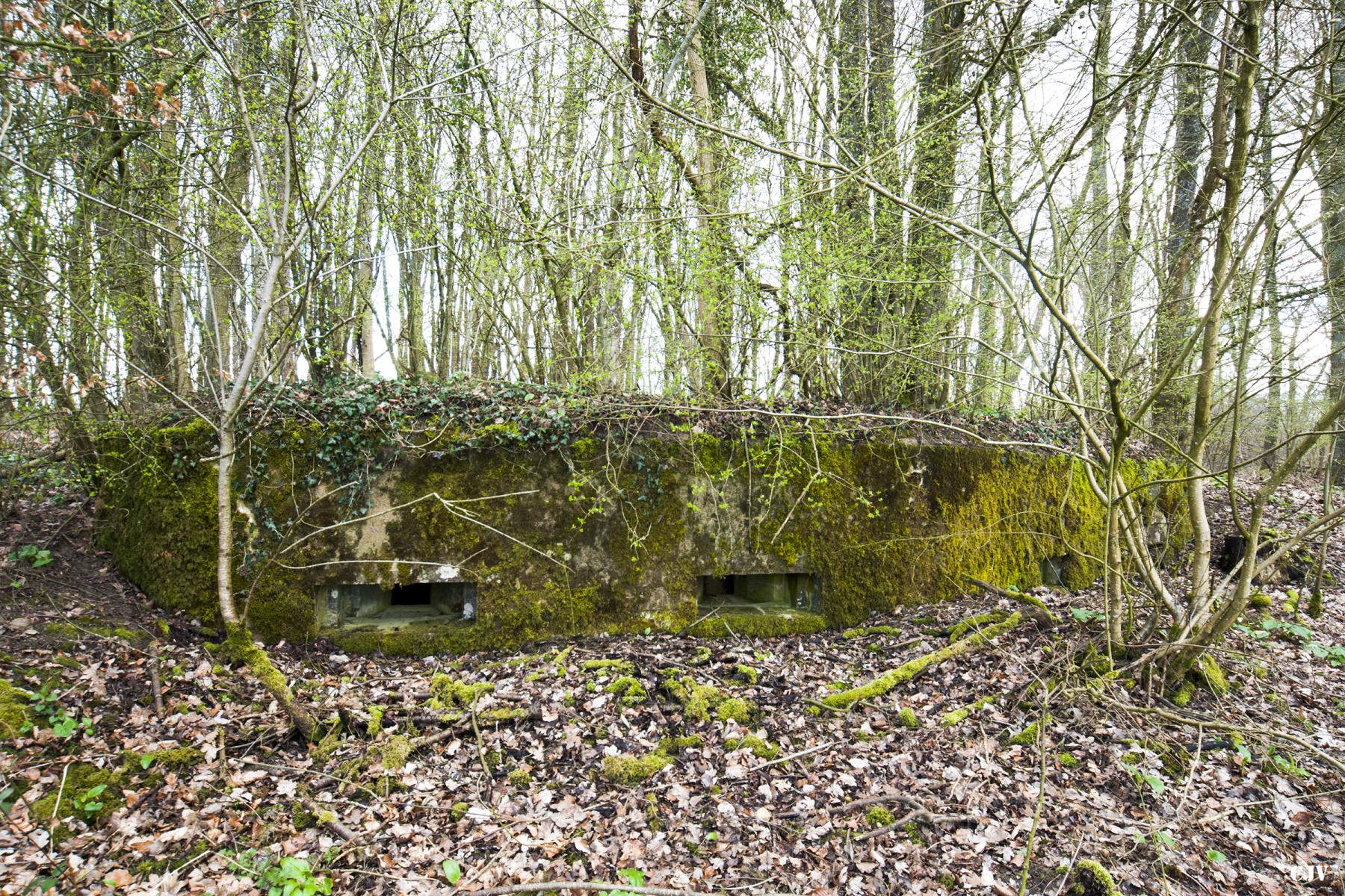 Ligne Maginot - 76 - LE MAMELON OUEST - (Blockhaus pour arme infanterie) - Les quatre creneaux - Lia VERMEULEN