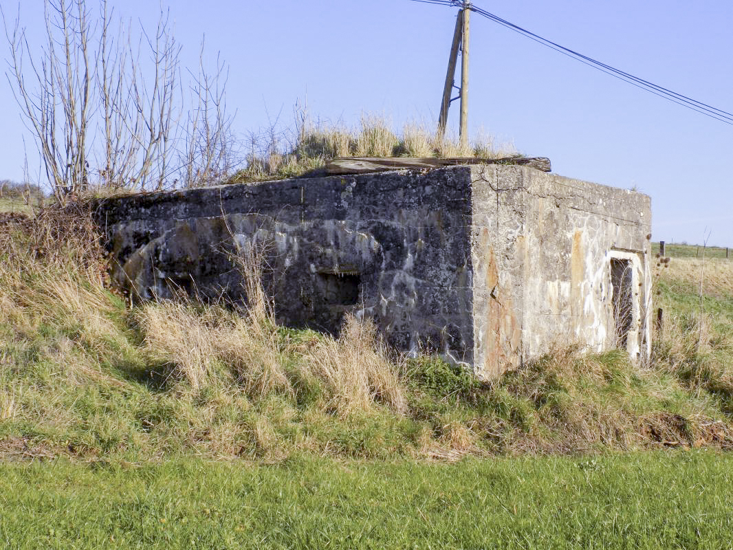 Ligne Maginot - 82 - BOIS DORVILLE EST - (Blockhaus pour arme infanterie) - Faces frontale et gauche - R Tucker