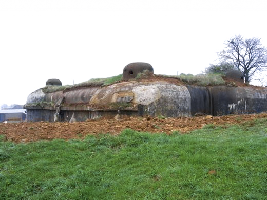 Ligne Maginot - CHRIST - (Casemate d'infanterie - Simple) - Les cloches vu du Nord-Ouest - AALMA - www.lignemaginot.com
