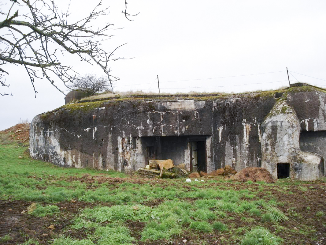 Ligne Maginot - CHRIST - (Casemate d'infanterie - Simple) - Pris de l'ouest, l'entrée hommes - R Tucker