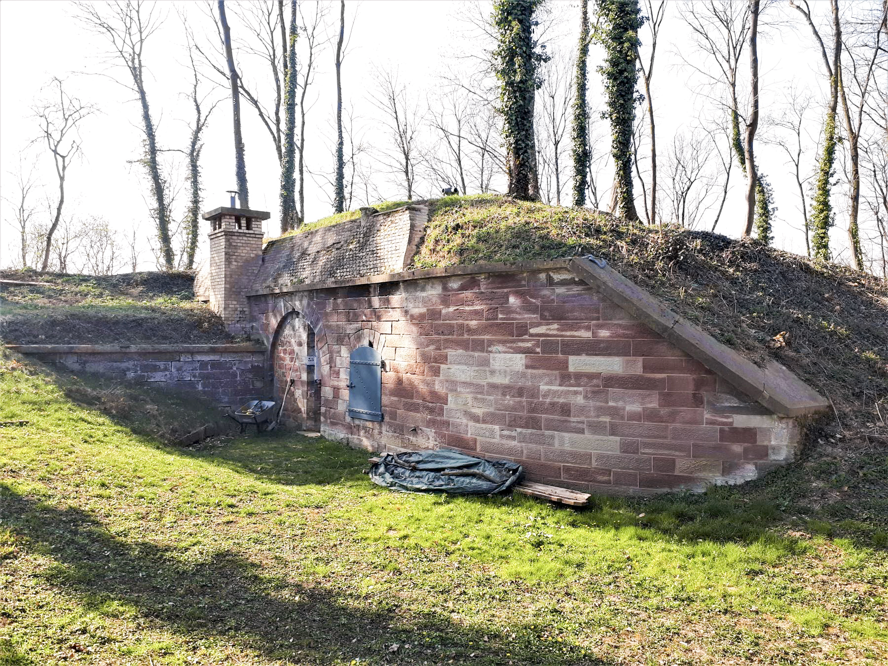 Ligne Maginot - FORT DUCROT - (PC de Secteur) - Abri de la position de flanquement gauche - G. Fuchs