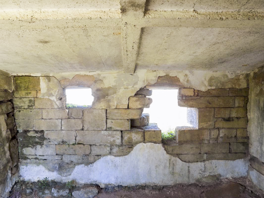 Ligne Maginot - CITADELLE DE MONTMEDY OUEST - (Observatoire d'artillerie) - Face frontale - R Tucker
