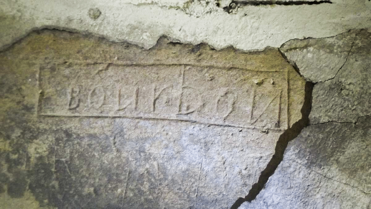 Ligne Maginot - CITADELLE DE MONTMEDY OUEST - (Observatoire d'artillerie) - Gravure à l'intérieur  - David HARMAND