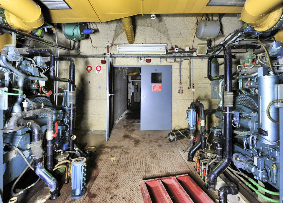 Ligne Maginot - ROCHONVILLERS - A8 - (Ouvrage d'artillerie) - Usine modernisée de l'ouvrage - GOERGEN Claude