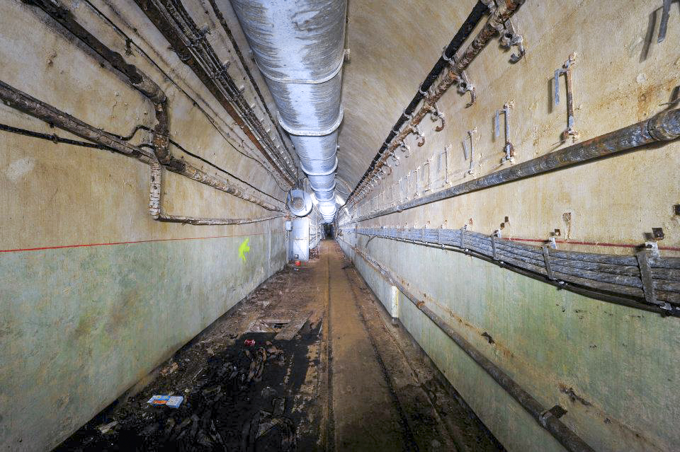 Ligne Maginot - MOLVANGE - A9 - (Ouvrage d'artillerie) - Galerie de liaison de l'entrée hommes - GOERGEN Claude