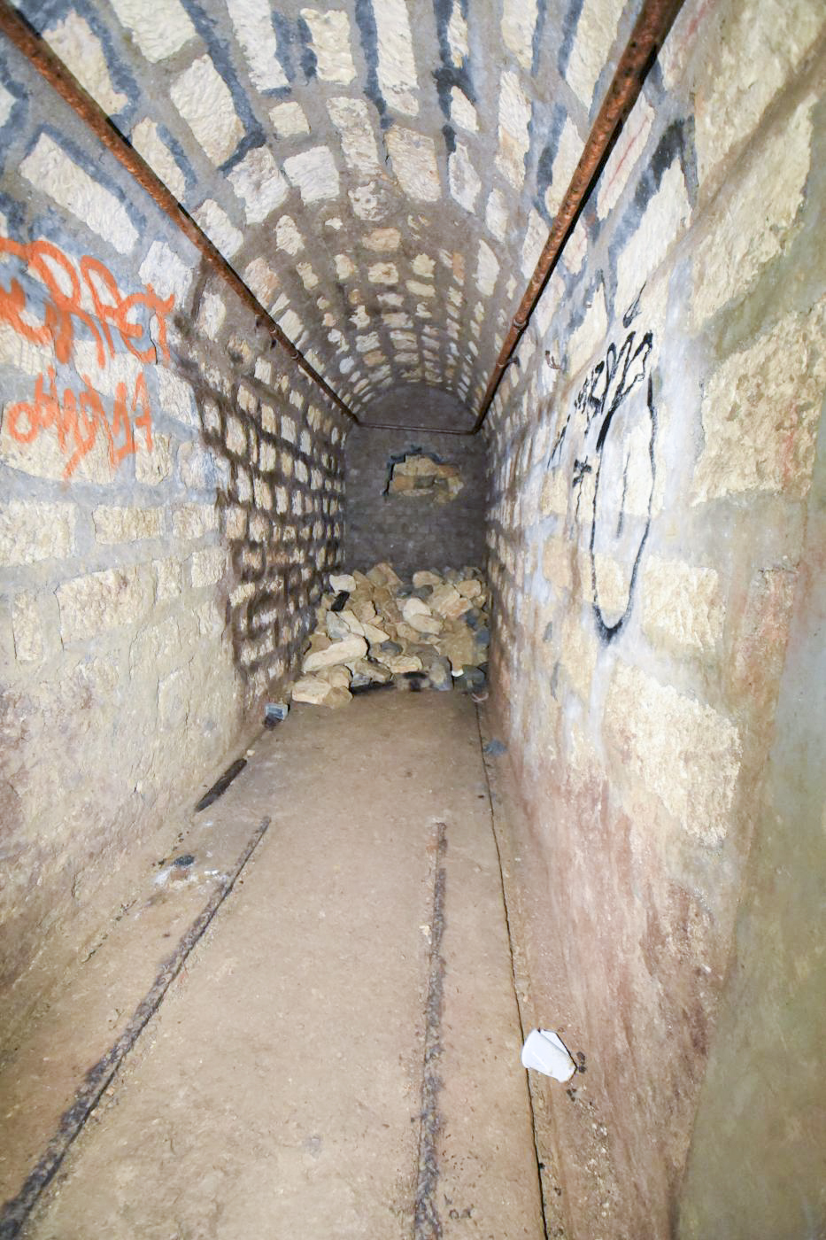 Ligne Maginot - MOLVANGE - A9 - (Ouvrage d'artillerie) - Bloc 1
Galerie inachevée - Ludovic KNAPP