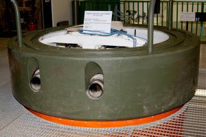 Ligne Maginot - BREHAIN - A6 - (Ouvrage d'artillerie) - Bloc 5
Tourelle de 135 exposée au musée de Fermont
