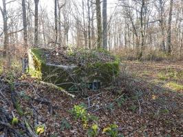 Ligne Maginot - SCHIRMENSTUDEN 6 - (Blockhaus pour arme infanterie) - La façade de tir