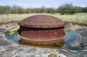 Ligne Maginot - MOLVANGE - A9 - (Ouvrage d'artillerie) - Bloc 4
Tourelle de 135mm