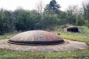 Ligne Maginot - MOLVANGE - A9 - (Ouvrage d'artillerie) - Bloc 10
Tourelle de 75 mle 33