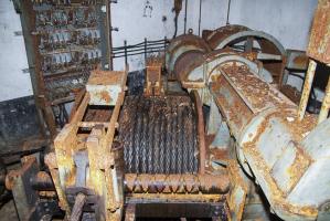 Ligne Maginot - MOLVANGE - A9 - (Ouvrage d'artillerie) - Entrée des Munitions
Motorisation du plan incliné