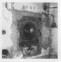 Ligne Maginot - LA FERTE - (Ouvrage d'infanterie) - Bloc 1.
Trémie pour FM 24/29 avant restauration
