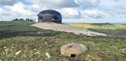Ligne Maginot - LE CHESNOIS - CHENOIS - (Ouvrage d'artillerie) - Bloc 5
Prise d'air et cloche GFM