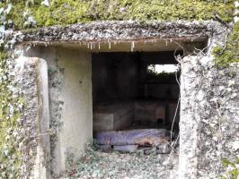 Ligne Maginot - MONTZECHANNE - (Blockhaus pour canon) - Entrée arrière pour pièce anti-char

