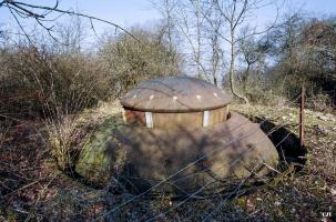 Ligne Maginot - THONNELLE - (Ouvrage d'infanterie) - Bloc 4
Vue de la tourelle