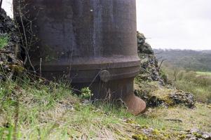 Ligne Maginot - VELOSNES - (Ouvrage d'artillerie) - Bloc 6
Entrée mixte
La tentative de récupération avortée sur la cloche GFM de gauche