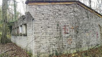 Ligne Maginot - BOIS DE DURRENENTZEN - (Dépôt de Munitions) - Batiment n°1
Cuisine ou buanderie selon témoignage d'un habitant de la commune 