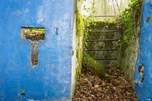Ligne Maginot - MBA10 - (Blockhaus pour arme infanterie) - L'entrée