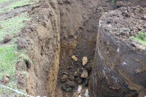 Ligne Maginot - Mt131 ( Cuve pour arme d'infanterie ) - Cette cuve se trouvait sur un terrain acquis par un particulier. Elle est à présent disparue. Les photos qui ont été prises lors de son démantellement.
Le chantier