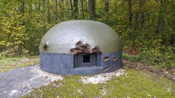 Ligne Maginot - FERMONT - A2 - (Ouvrage d'artillerie) - Entrée des hommes
Cloche GFM Est