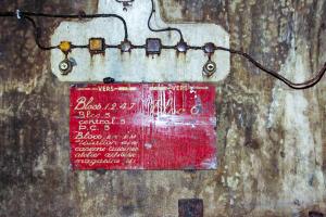 Ligne Maginot - FERMONT - A2 - (Ouvrage d'artillerie) - Signalisation dans les galeries de l'ouvrage